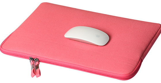 Цвет пинка рукава ноутбука изготовленного на заказ неопрена противоударный на Макбоок 15 дюймов