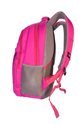 Рюкзак розовых женщин солнечный поручая с заряжателем построенным внутри