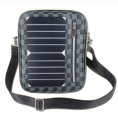 рюкзак Ресистан воды 5В солнечный поручая с цветом черноты панели солнечных батарей